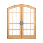 Ultimate Swinging Arch Top French Door